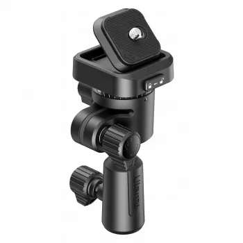 ULANZI F38 Quick Release Mount Adapter mit 16 mm Zapfen und 12 mm Stiftaufnahme, 1/4 inch-20 Schraube, Schwarz