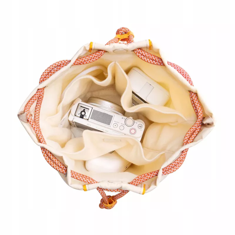 ULANZI DS01 Crossbody Sling Bag für Kamera, spiegellose Systemkameras, Handy - Beige