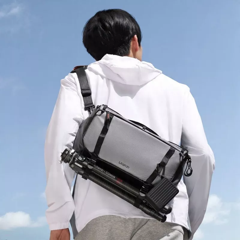 ULANZI SU02 Sling Crossbody Kameratasche für spiegellose Kamera, Drohne, Actionkamera - Schwarz