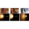 Ulanzi EC65 65W COB LED Video Light Studio Lamp mit Bowens Mount, 2700K-6500K, CRI≥95, TLCI≥96, Bluetooth App-Steuerung