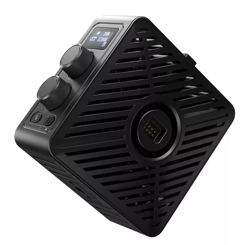 Ulanzi EC65 65W COB LED Video Light Studio Lamp mit Bowens Mount, 2700K-6500K, CRI≥95, TLCI≥96, Bluetooth App-Steuerung