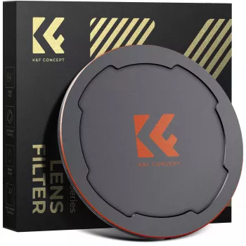 K&F Concept M-Cap Magnetischer Objektivdeckel 95mm Schwarz