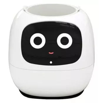 PlantsIO IVY White Hydroponic Smart Garden mit Vollspektrum-LED-Wachstumslampen, 4 Pflanzenkapseln, automatischer Bewässerung, App-Steuerung