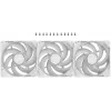 TCOMAS FA200 White Triple Pack 3x120mm Gehäuselüfter