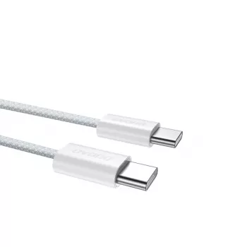 Dudao L6C USB-C auf USB-C 60W PD 2m Weiß