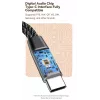Dudao L13C+ 2-in-1 USB-C auf USB-C Adapter mit Audio und Laden