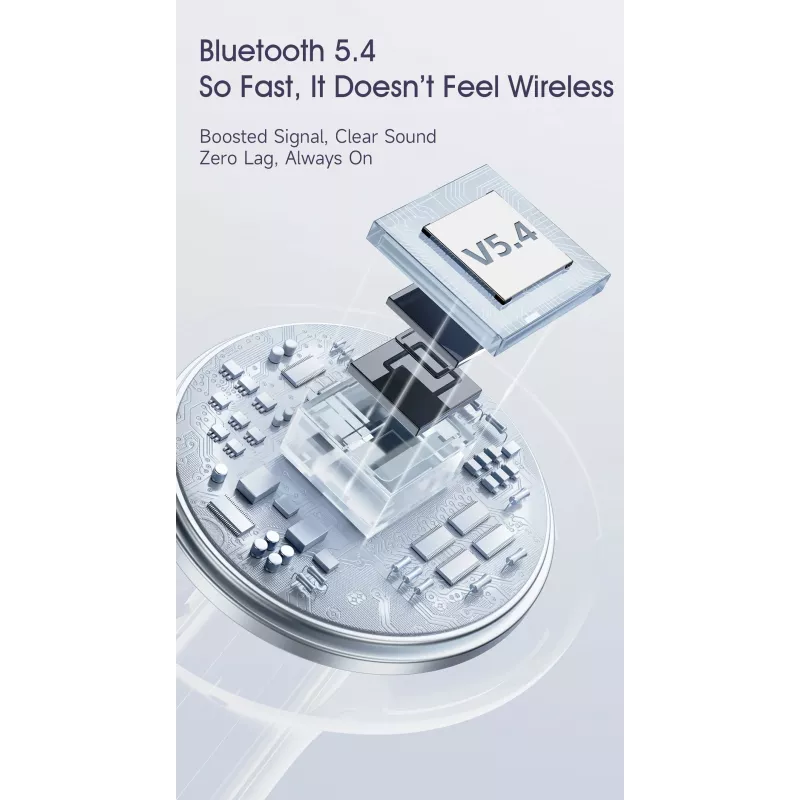 Dudao U21 TWS ANC ENC Bluetooth 5.3 Kabellose Ohrhörer - Weiß