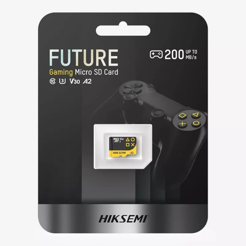 HIKSEMI Future G3 Gaming Micro SDXC 512GB Speicherkarte - Bis zu 200 MB/s Lesen, A2, V30, U3