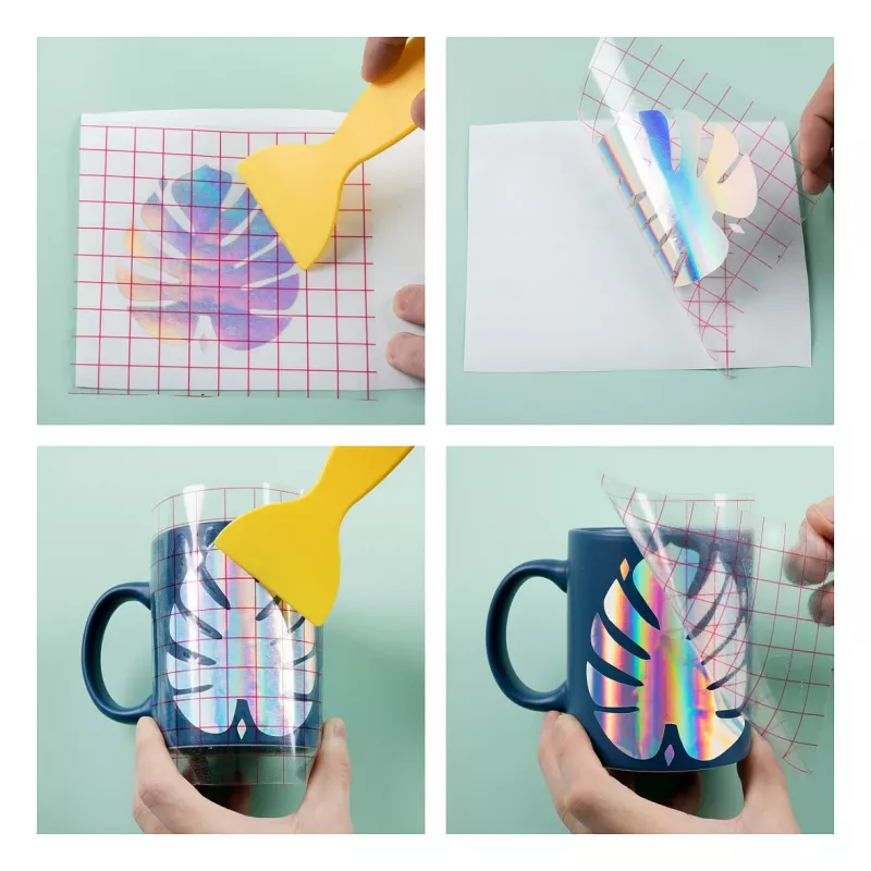 LOKLIK Permanent haftende Vinyl-Material-Set (A4)