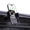 Dudao F19 Handyhalterung fürs Auto mit kabellosem Ladegerät 15W - Schwarz
