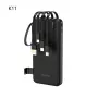Dudao K11 Pro 20000 mAh Power Bank Schwarz