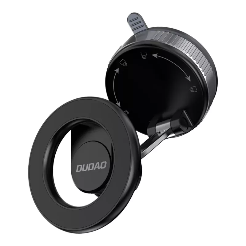 Dudao F24X Car Mount mit Saugnapf, MagSafe-kompatibel - Schwarz