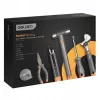 Deli D895485 Haushaltswerkzeug-Set, 8-teilig, Grau