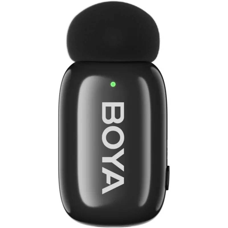 BOYA mini 2-02 Drahtloses Mikrofonsystem 2,4 GHz USB-C - Schwarz