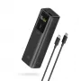 CUKTECH CKPB100PGLBL 150W 10000mAh Power Bank USB-C USB-A Schwarz