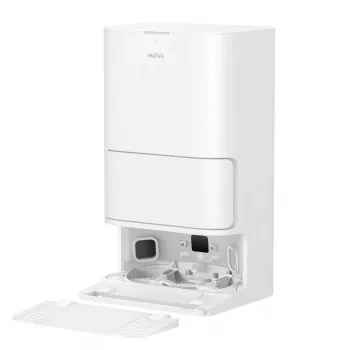 Mova E40 Ultra Saugroboter und Wischmopp mit Reinigungsstation, 0,3L, Weiß