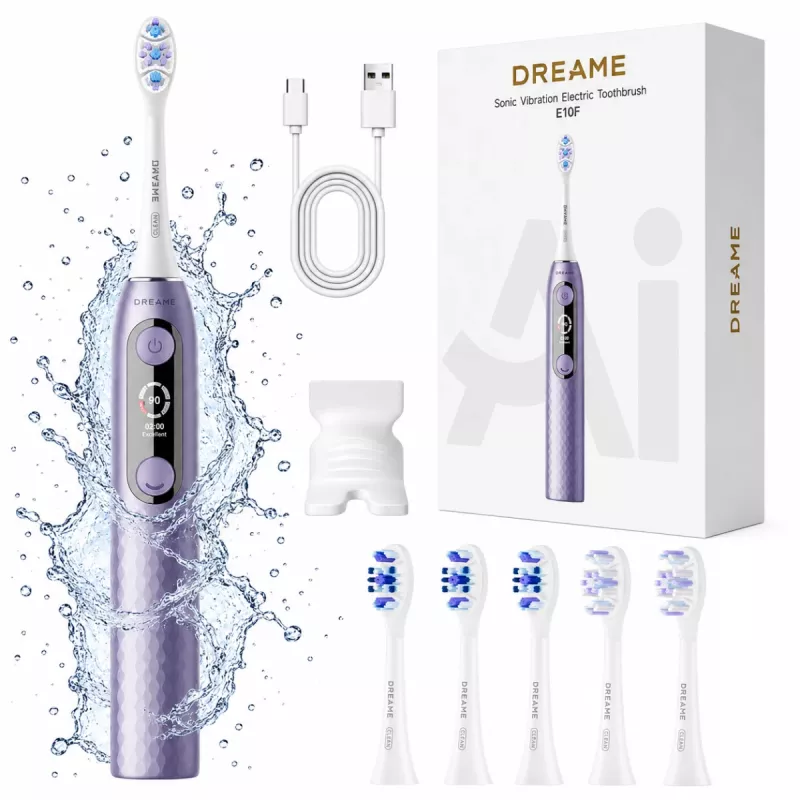 Dreame E10F Schallzahnbürste, Set, violett