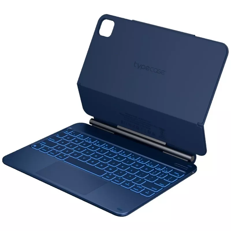 Typecase Edge Keyboard Case für iPad Air 11 M2 2024 / M3 2025 / M4 2026, Hellblau