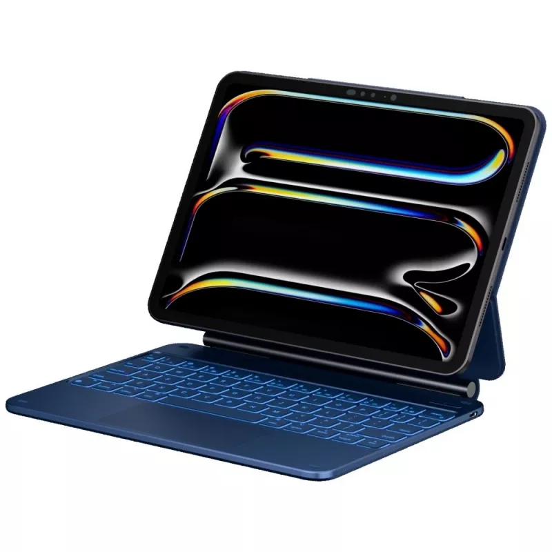 Typecase Edge Keyboard Case für iPad Air 11 M2 2024 / M3 2025 / M4 2026, Hellblau