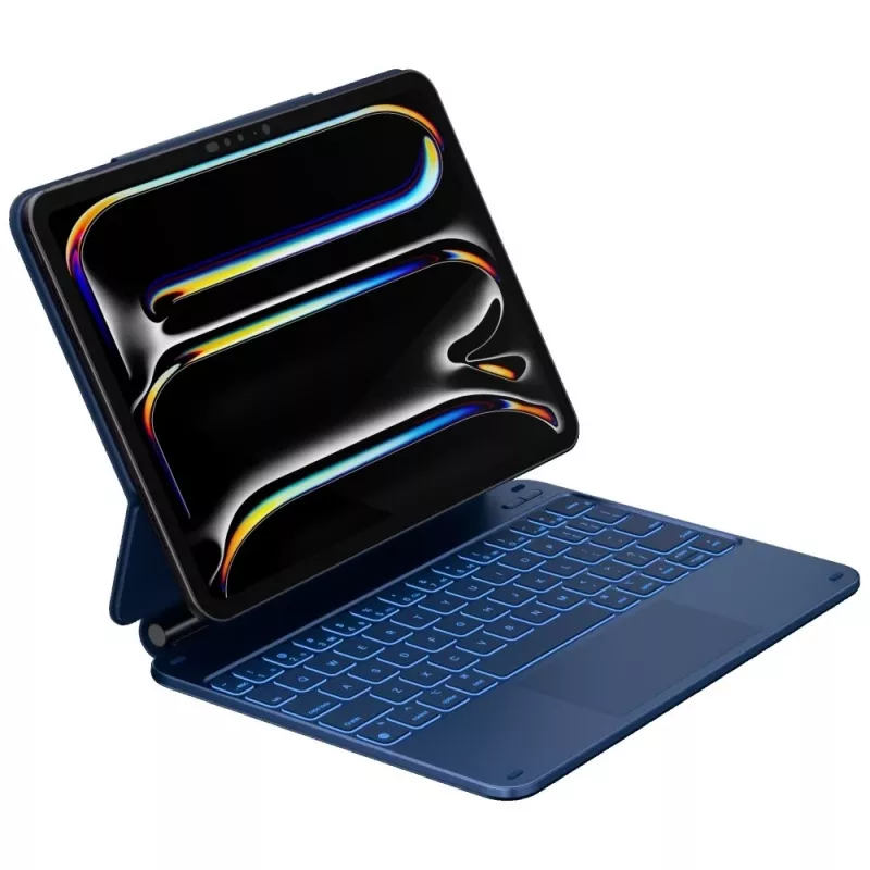 Typecase Edge Keyboard Case für iPad Air 11 M2 2024 / M3 2025 / M4 2026, Hellblau