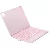 Typecase Flexbook Touch Abnehmbare Tastatur-Folio-Hülle für iPad Air 11 M2 2024 / M3 2025 / M4 2026, Hellrosa