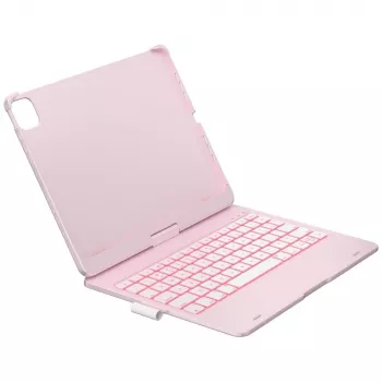 Typecase Flexbook Touch Abnehmbare Tastatur-Folio-Hülle für iPad Air 11 M2 2024 / M3 2025 / M4 2026, Hellrosa