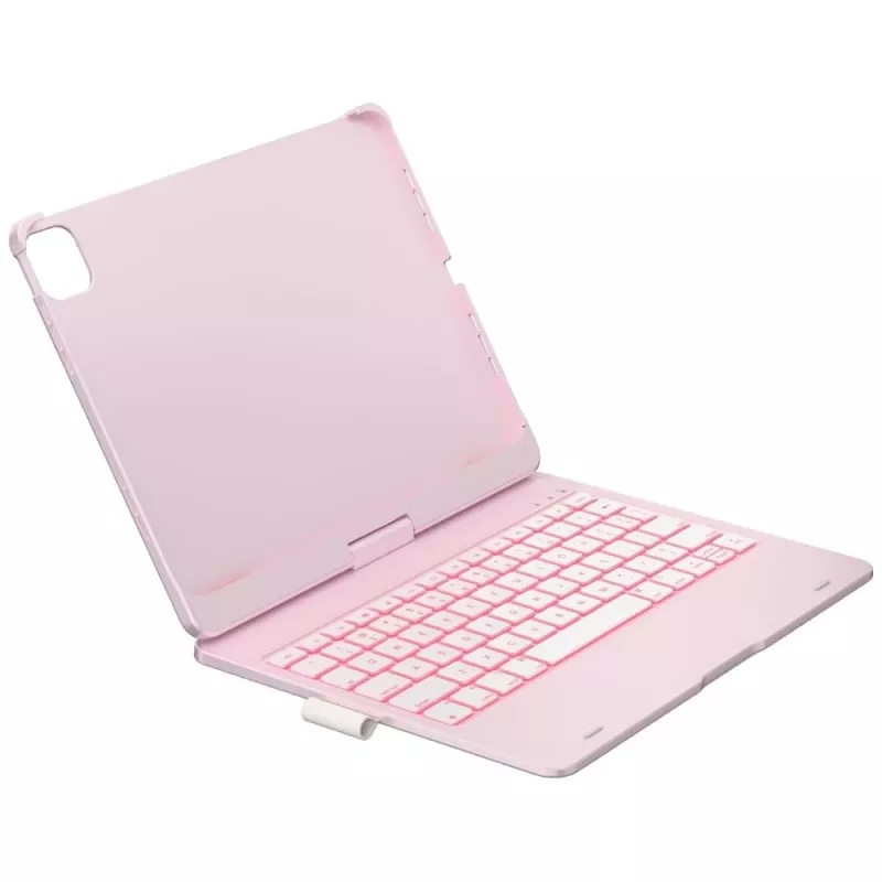 Typecase Flexbook Touch Abnehmbare Tastatur-Folio-Hülle für iPad Air 11 M2 2024 / M3 2025 / M4 2026, Hellrosa