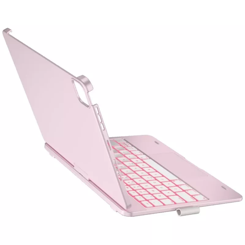 Typecase Flexbook Touch Abnehmbare Tastatur-Folio-Hülle für iPad Air 11 M2 2024 / M3 2025 / M4 2026, Hellrosa