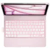 Typecase Flexbook Touch Abnehmbare Tastatur-Folio-Hülle für iPad Air 11 M2 2024 / M3 2025 / M4 2026, Hellrosa