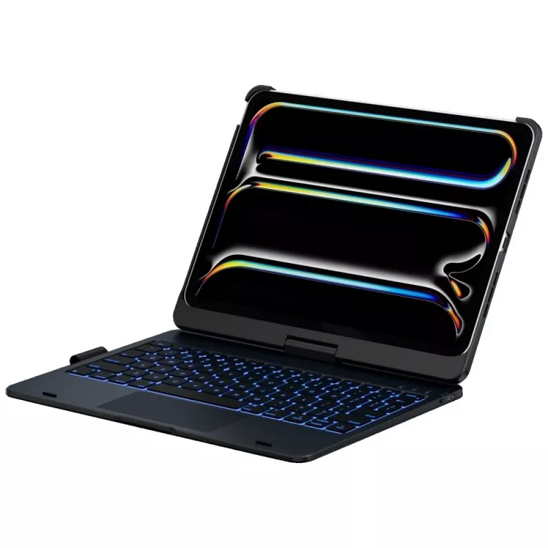 Typecase Flexbook Touch Tastaturhülle für iPad Pro 11 2024/2025, Schwarz
