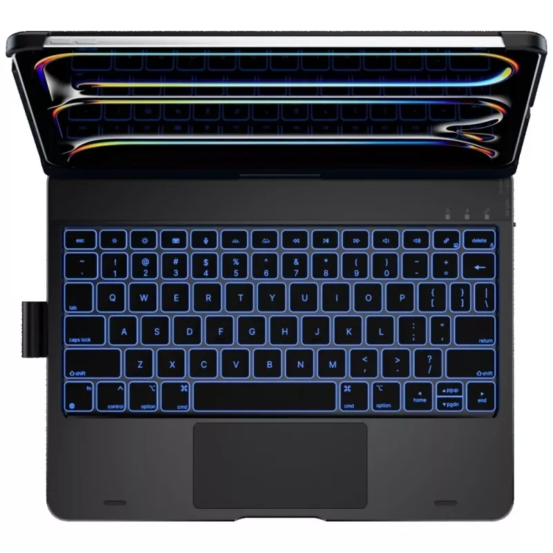 Typecase Flexbook Touch Tastaturhülle für iPad Pro 11 2024/2025, Schwarz