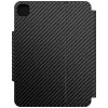Typecase Edge Keyboard Case für iPad Air 11 M2 2024 / M3 2025 / M4 2026, Carbon Fiber, Schwarz