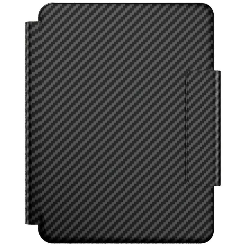 Typecase Edge Keyboard Case für iPad Air 11 M2 2024 / M3 2025 / M4 2026, Carbon Fiber, Schwarz