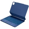 Typecase Edge Keyboard Case für iPad Air 13 M2 2024 / M3 2025 / M4 2026, Pazifikblau