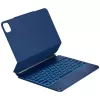 Typecase Edge Keyboard Case für iPad Air 13 M2 2024 / M3 2025 / M4 2026, Pazifikblau