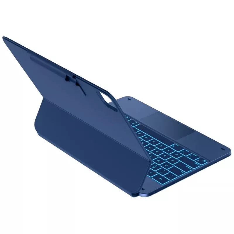 Typecase Edge Keyboard Case für iPad Air 13 M2 2024 / M3 2025 / M4 2026, Pazifikblau
