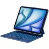 Typecase Edge Keyboard Case für iPad Air 13 M2 2024 / M3 2025 / M4 2026, Pazifikblau
