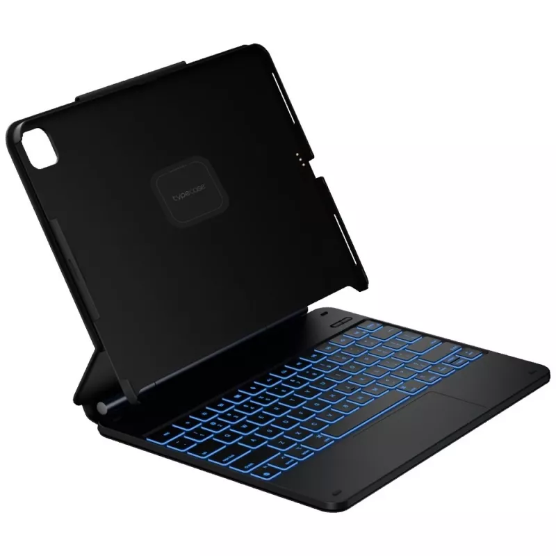 Typecase Edge + Tastatur-Case für iPad Air 13 M2 2024 / M3 2025 / M4 2026, Schwarz