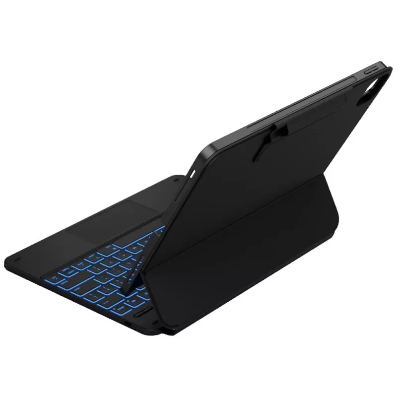 Typecase Edge + Tastatur-Case für iPad Air 13 M2 2024 / M3 2025 / M4 2026, Schwarz