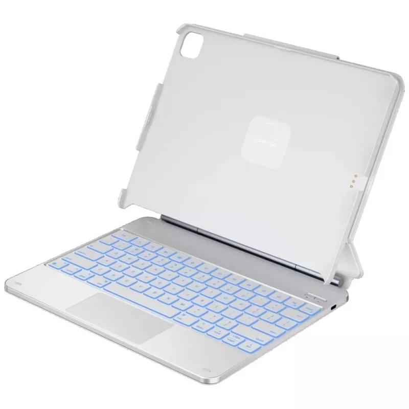 Typecase Edge + Tastatur-Case für iPad Air 13 M2 2024 / M3 2025 / M4 2026, Weiß