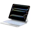 Typecase Edge + Tastatur-Case für iPad Air 13 M2 2024 / M3 2025 / M4 2026, Weiß