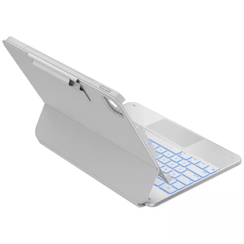 Typecase Edge + Tastatur-Case für iPad Air 13 M2 2024 / M3 2025 / M4 2026, Weiß