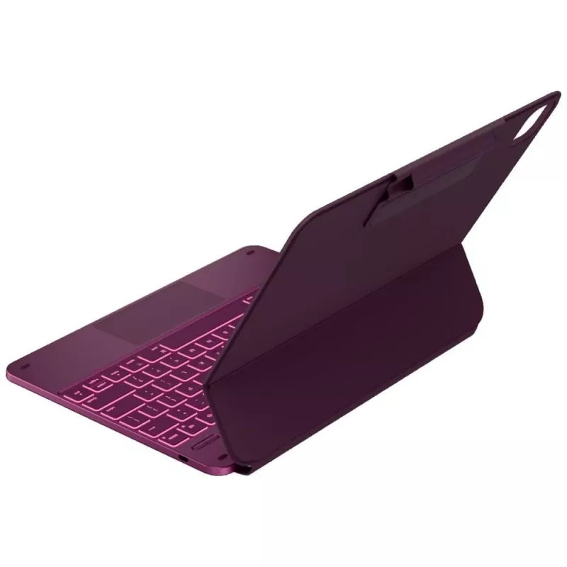 Typecase Edge Tastaturhülle für iPad Air 13 2024/2025, Himbeerrot
