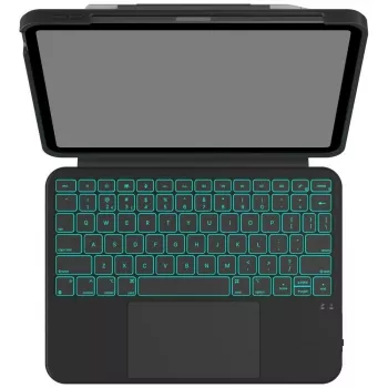 Typecase Folio Duo Tastaturhülle für iPad Air 11 M2 2024 / M3 2025 / M4 2026, Schwarz