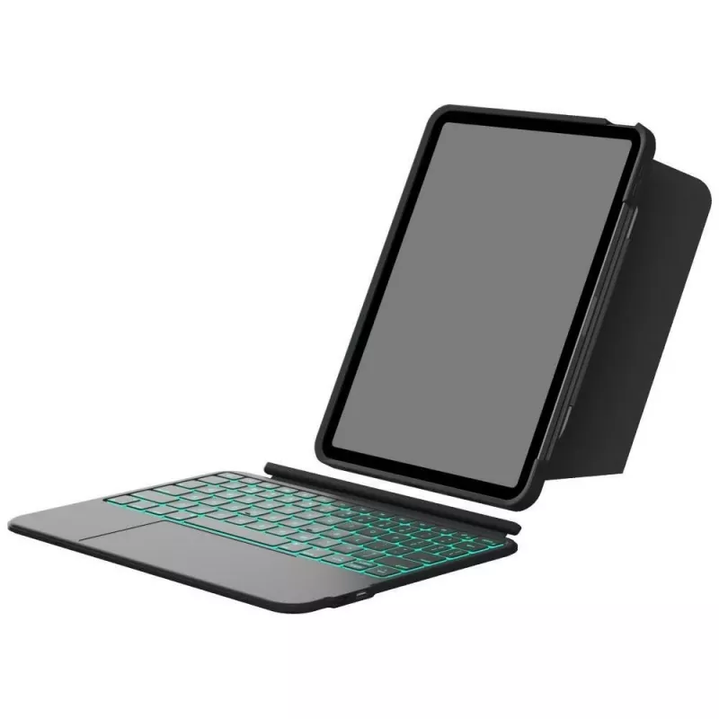 Typecase Folio Duo Tastaturhülle für iPad Air 11 M2 2024 / M3 2025 / M4 2026, Schwarz