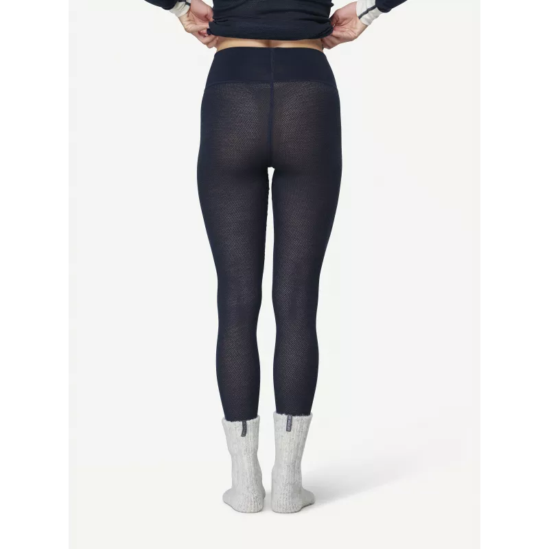 Devold Wool Mesh 190 Longs Damen Thermoleggings - Ink, Größe M
