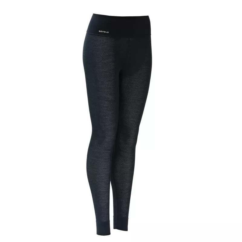 Devold Wool Mesh 190 Longs Damen Thermoleggings - Ink, Größe M