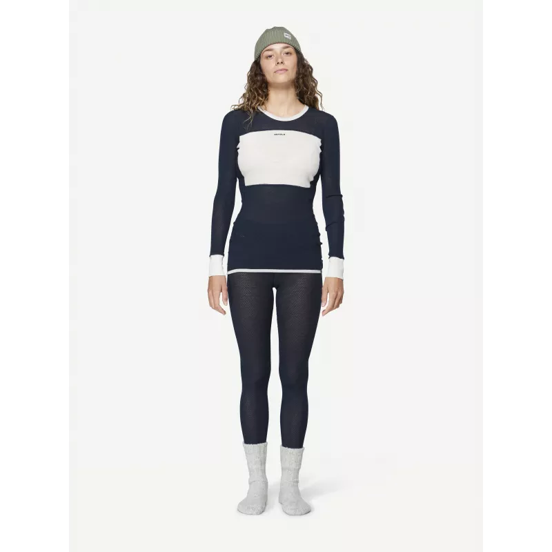 Devold Wool Mesh 190 Shirt Women's Base Layer - Ink/Offwhite, Größe M