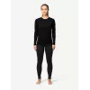 Devold Breeze Plus Merino 200 Longs Damen Thermoleggings - Schwarz, Größe M
