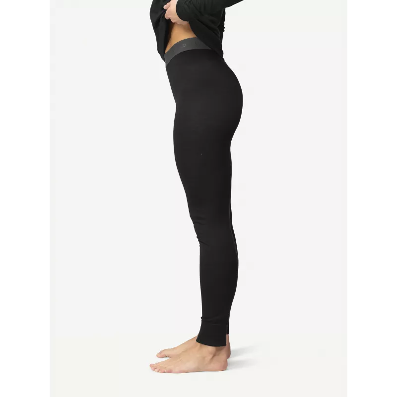 Devold Breeze Plus Merino 200 Longs Damen Thermoleggings - Schwarz, Größe S